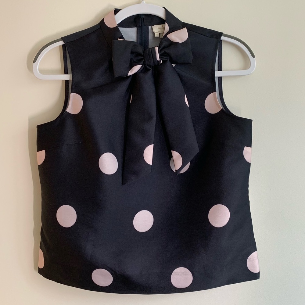 Kate Spade Sleeveless Top with Bow detail